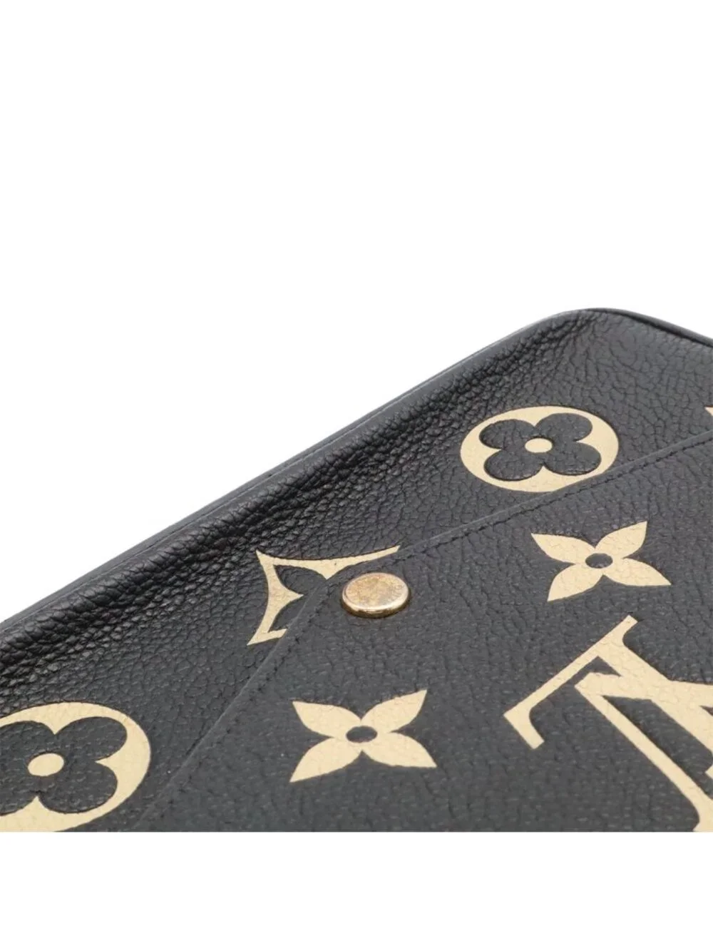 Louis Vuitton Monogram Empreinte Pochette Felicity Shoulder Bag 2-Way Clutch
